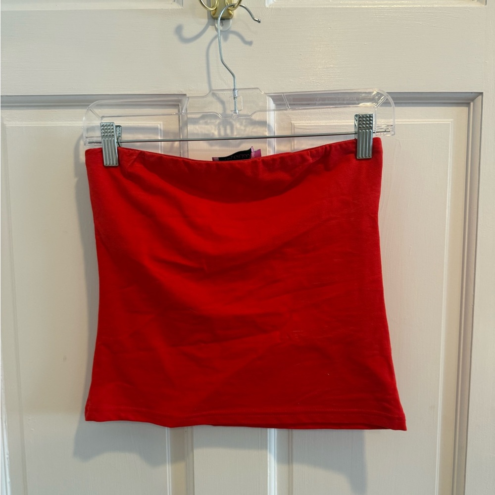 red tube top